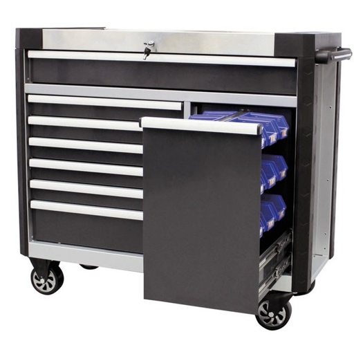 [0144-TBRL5608HX] FLEXLINE MEGA TYÖKALUVAUNU 8 LAATIKKOA+LOKERIKKO K 1010 X L 1108 X S 480 MM