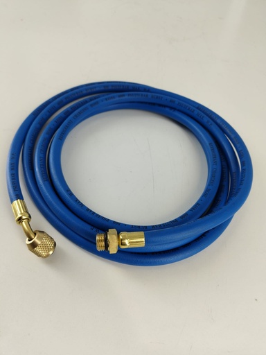 [HS10B-14mm] KYLMÄAINELETKU, SININEN 3000MM, 1/4 SAE FM  X 14MM MALE