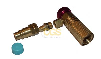 [QCH1234-LANGRF] R1234YF PIKAVENTTIILI HP (PITKÄ)  BMW/VOLVO / JATKO