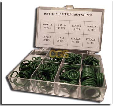 [23231] ILMASTOINNIN O-RENGASSARJA 30 KOKOA 8KPL / KOKO