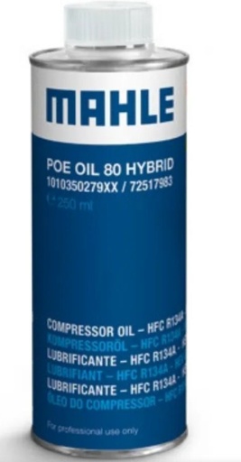 [1010350279XX] POE OIL 80 HYBRID - 250 ML R134A