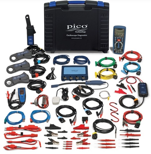 [PQ196] PICOSCOPE 4425A 4 CHANNEL EV KIT IN CASE